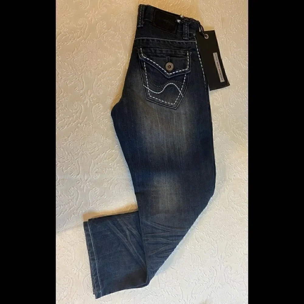 💥Redemption Boys Denim Fashion Jeans Size : 12
